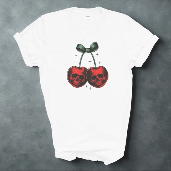 Handmade Tops - Cherry Graves Women’s Fitted T-Shirt